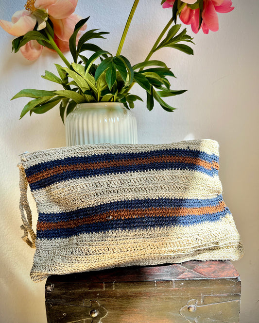 Handmade Chaguar Clutch & Cosmetic Bag - Large