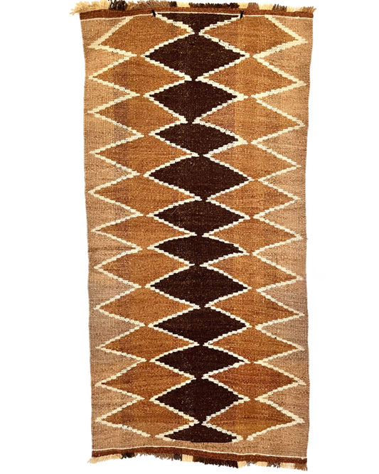 COMUNIDAD (unique) 120x60 – handwoven wool rug