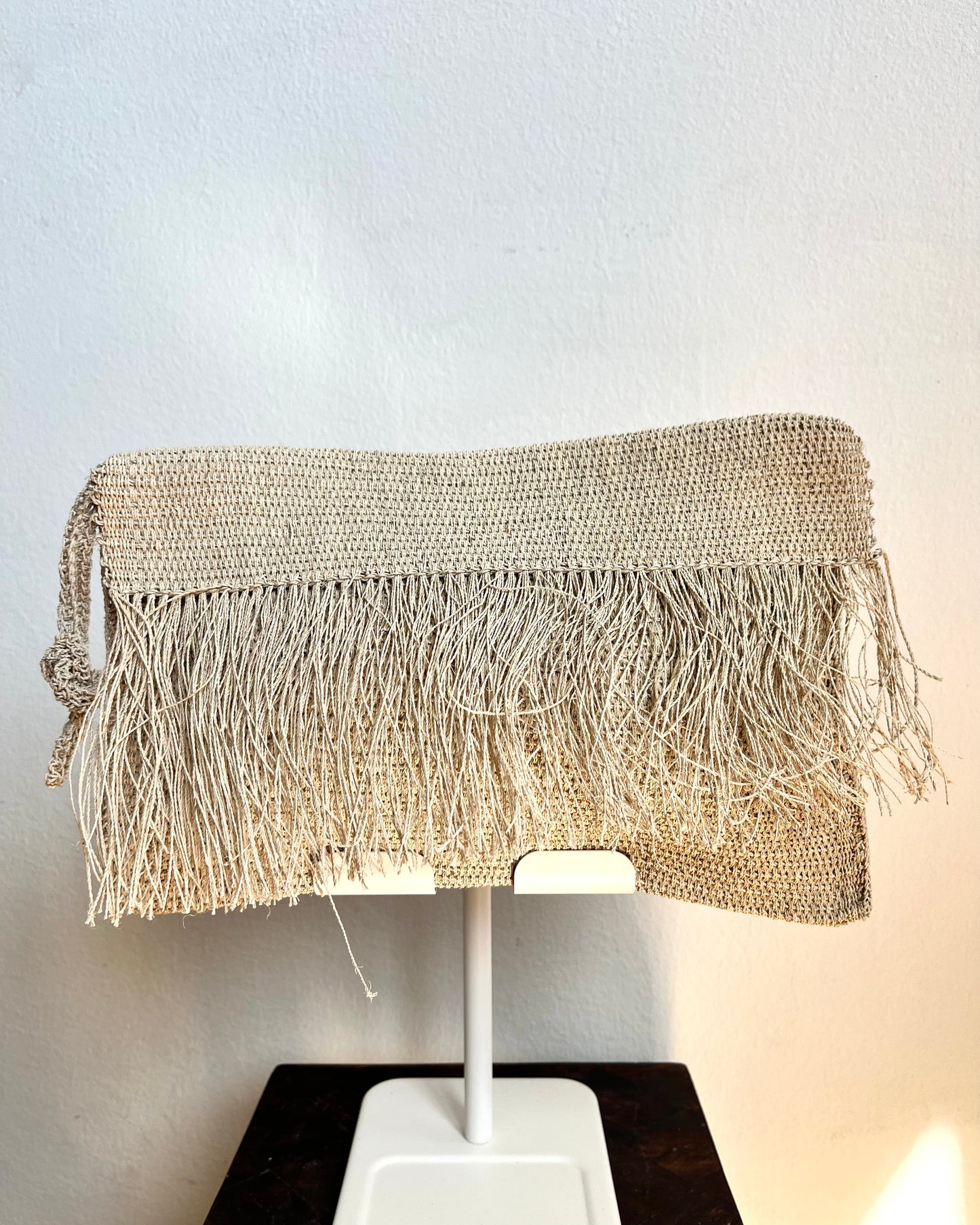 Handmade Chaguar Clutch "Boho-Elegance" with Fringes