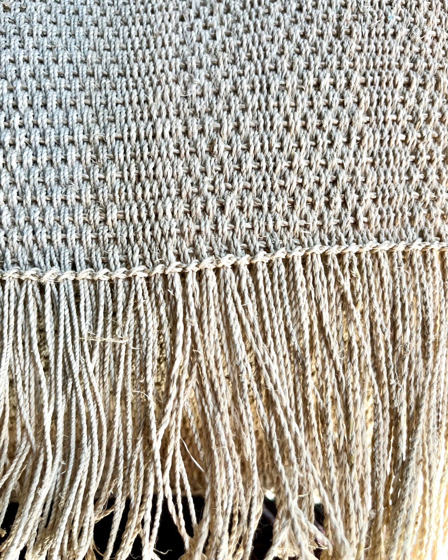 Handmade Chaguar Clutch "Boho-Elegance" with Fringes