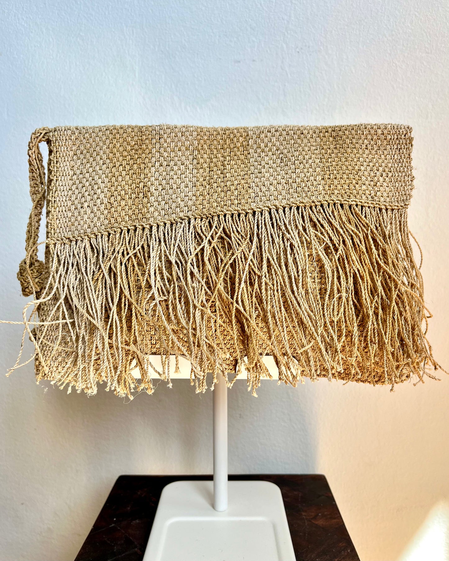 Handmade Chaguar Clutch "Boho-Elegance" with Fringes
