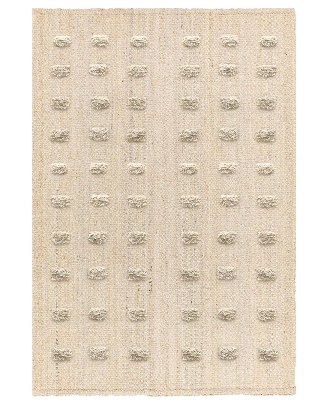 POMPONES wool rug (high density)