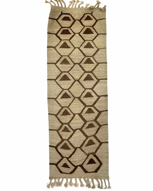 PUEBLO (unique) 150x50 – handwoven wool rug