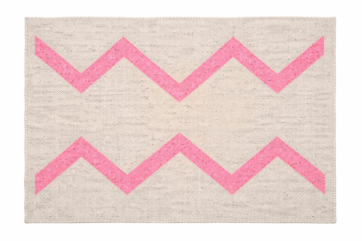 Handgewebter nachhaltiger Wollteppich SERPIENTE aus Argentinien