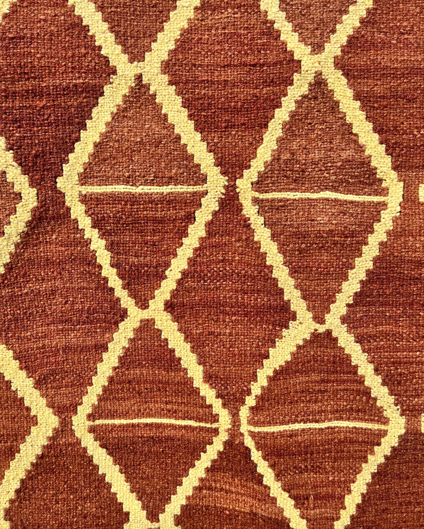 SUELO handwoven wool rug made from 100% virgin wool, dyed with plants, sustainable and fair, 150x60 cm