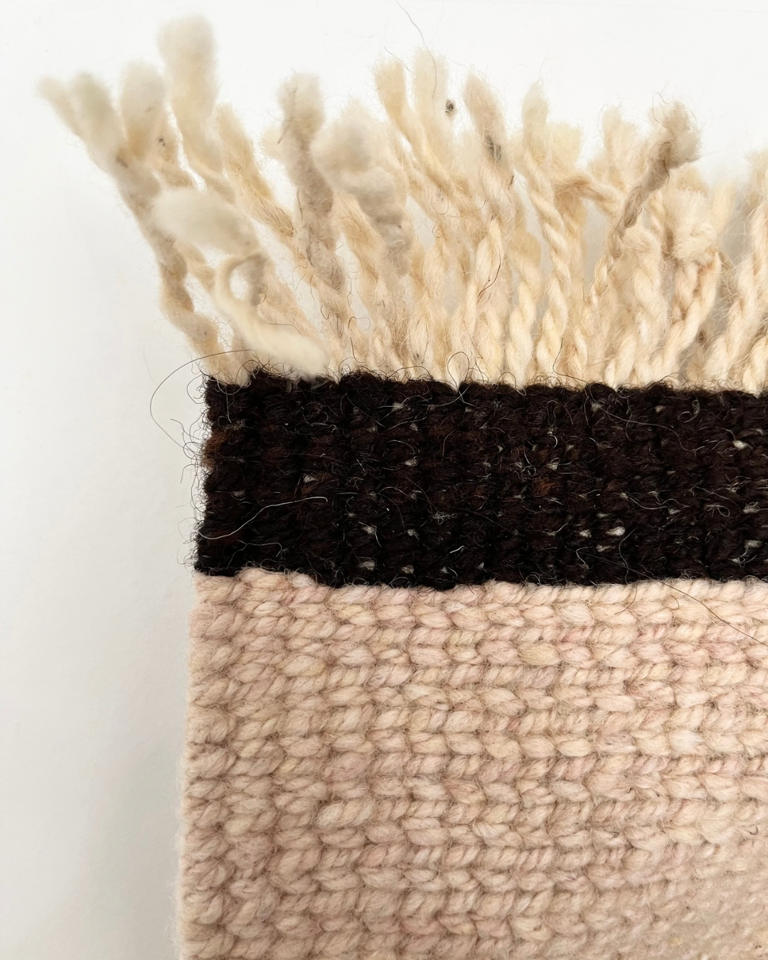 TIERRA ROSADA (unique) 150x50 – handwoven wool rug