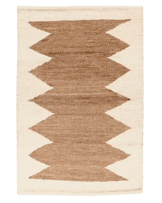 TRIÁNGULOS wool rug (high pile)
