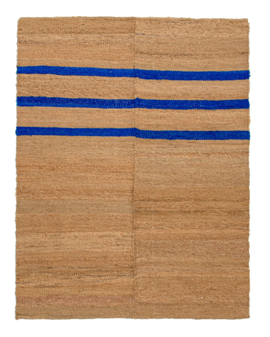 VERANO AZUL wool rug (high density)