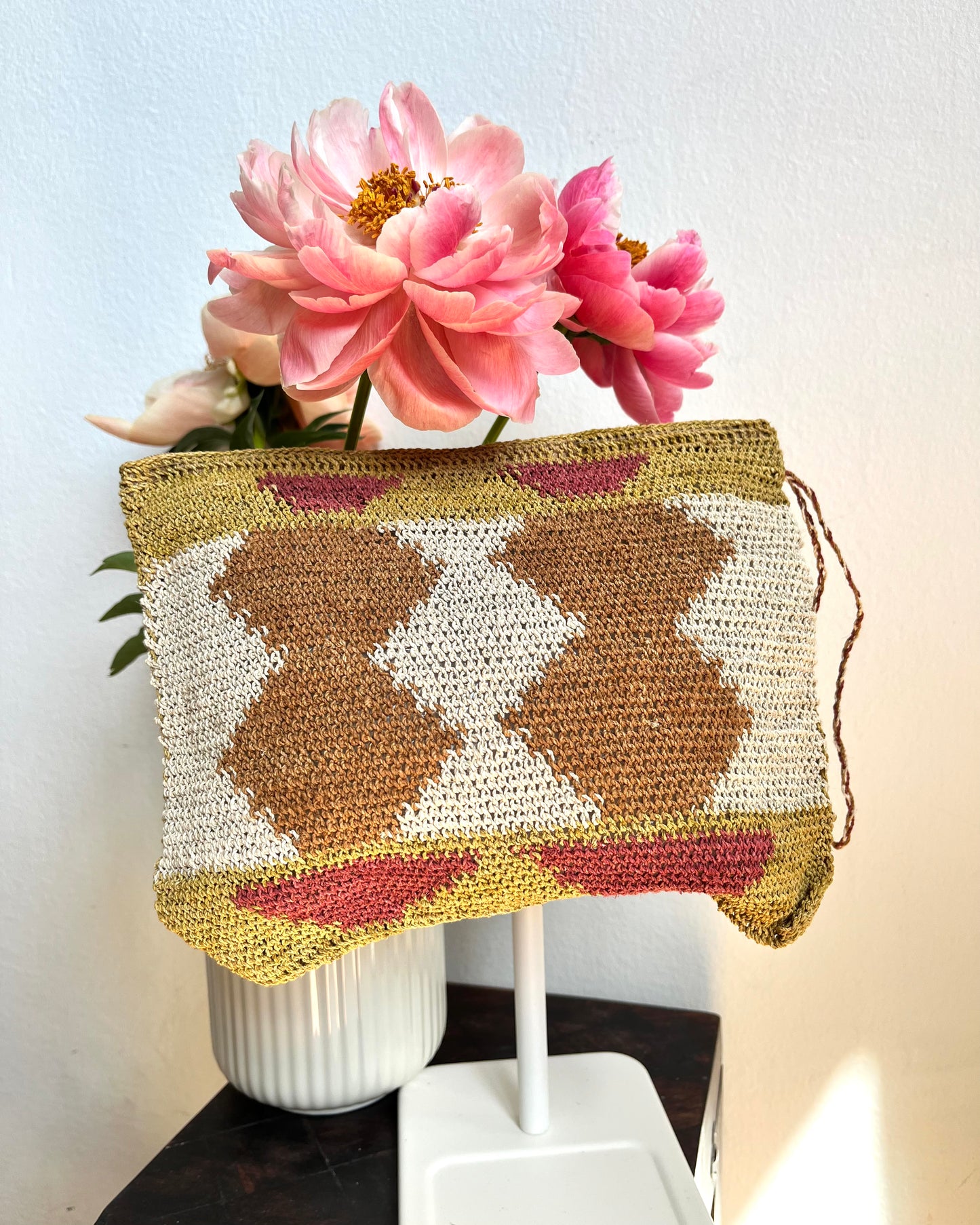 Handmade Chaguar Clutch & Cosmetic Bag - Large