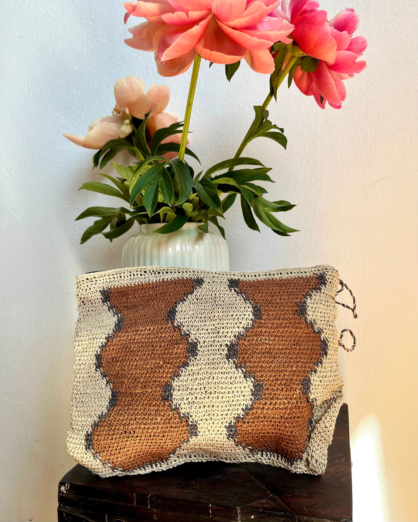 Handmade Chaguar Clutch & Cosmetic Bag - Large
