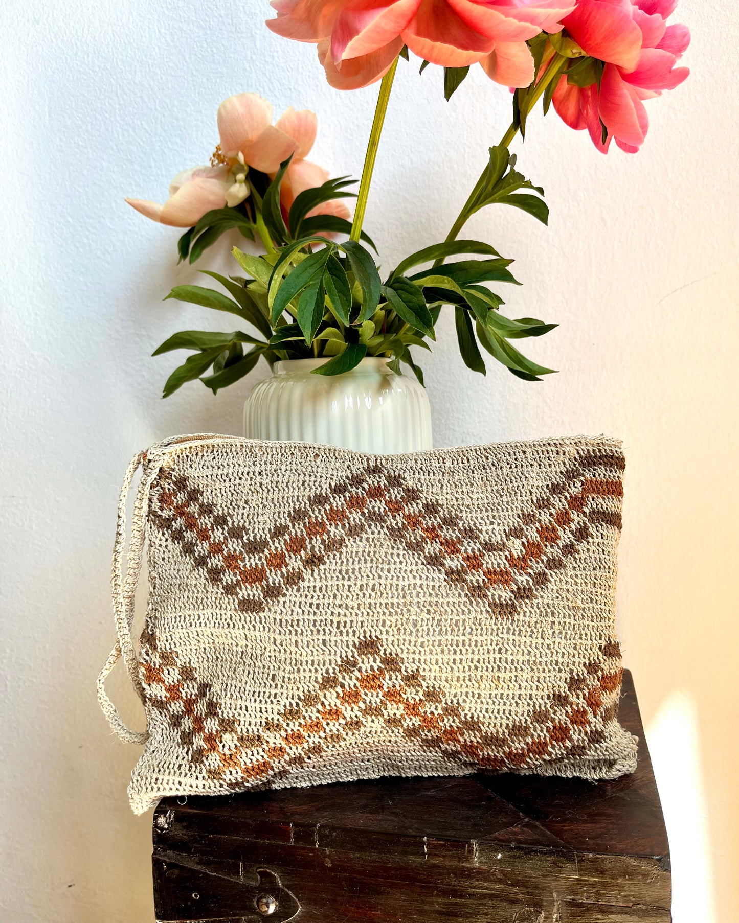 Handmade Chaguar Clutch & Cosmetic Bag - Large